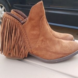 Not Rotton fringe booties